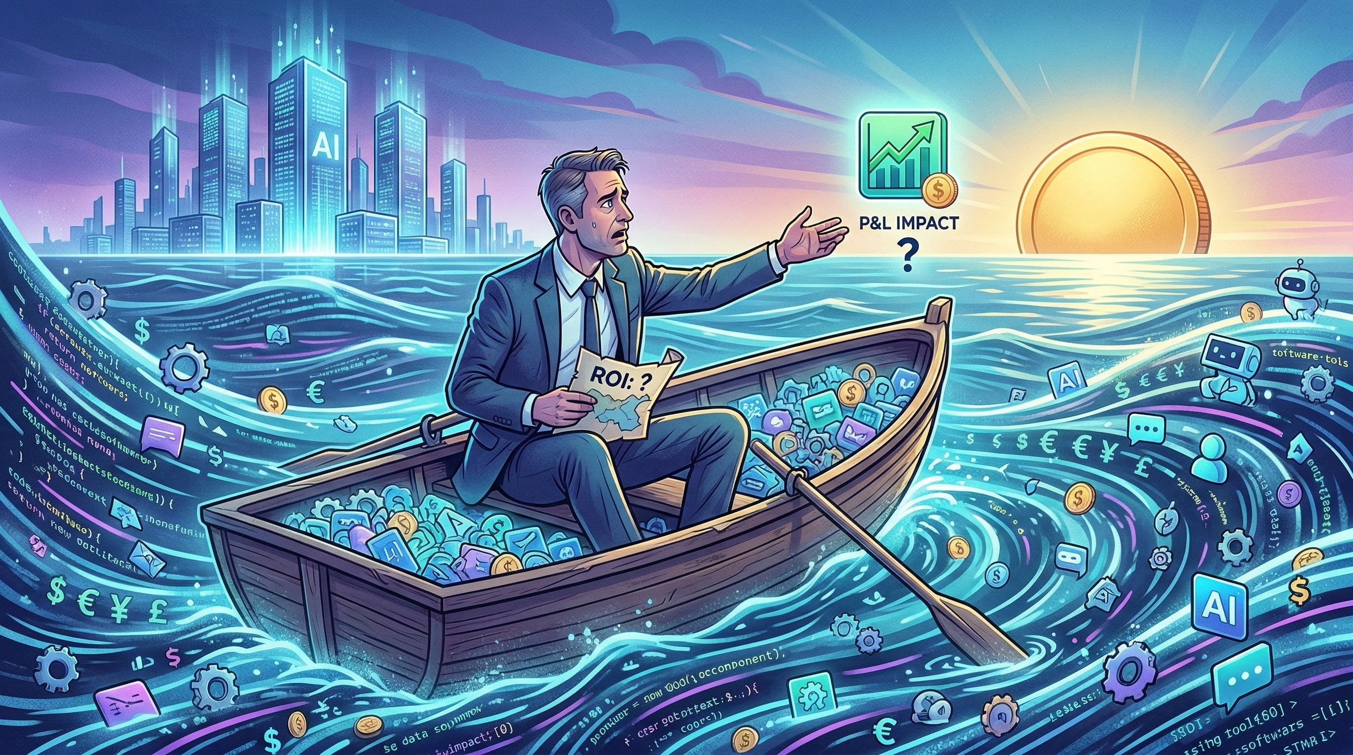 The Solow Paradox returns — investment everywhere, returns nowhere